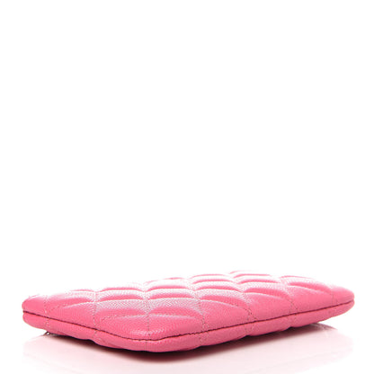Chanel Caviar Quilted Small Cosmetic Case Pink 4 of 10