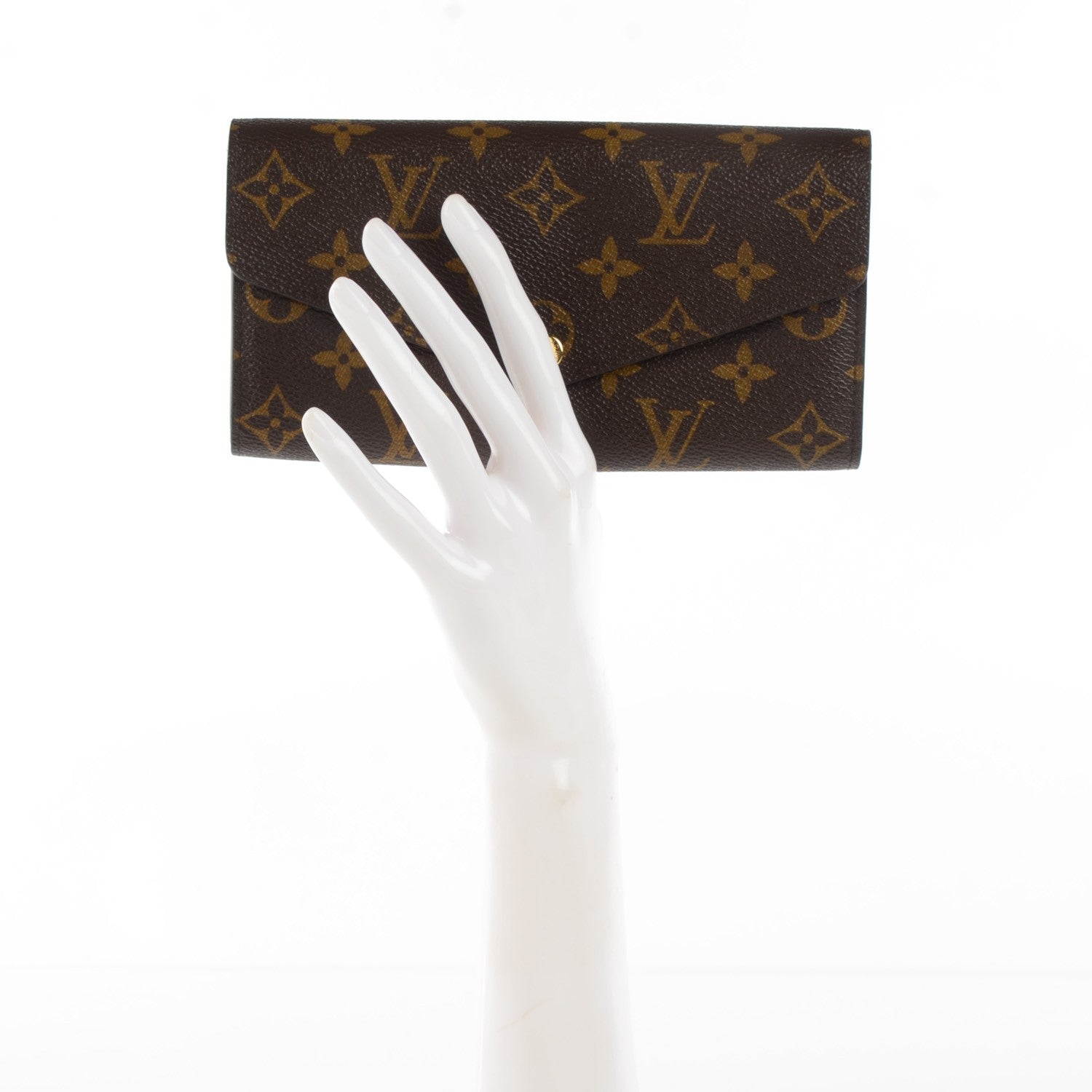 Louis Vuitton Monogram Sarah Wallet NM 2 of 7
