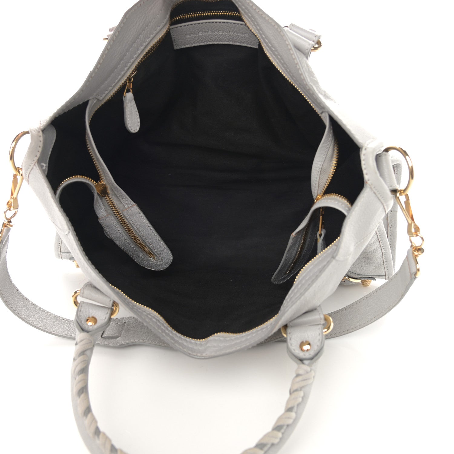 Balenciaga Chevre Giant 12 Gold Hardware City Gris Glace 5 of 17