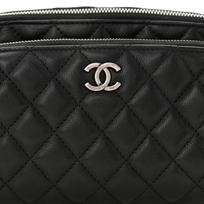 Chanel Calfskin Quilted Waist Bag Black 8 of 11