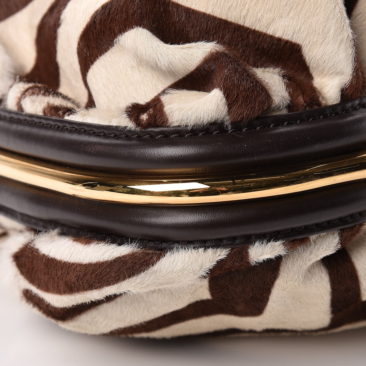 Jimmy Choo Pony Hair Zebra Print Shoulder Bag 8 of 19