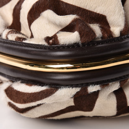 Jimmy Choo Pony Hair Zebra Print Shoulder Bag 8 of 19