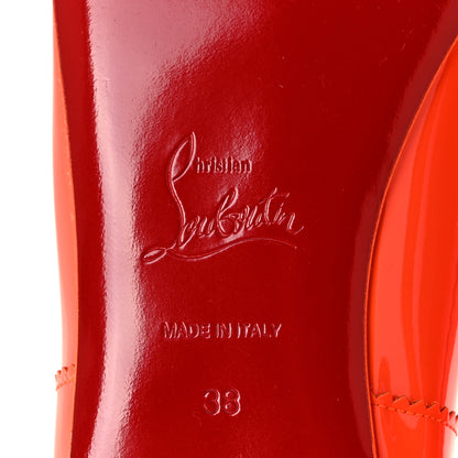 Christian Louboutin Patent Mamadrague Flats 38 Sunrise 6 of 8