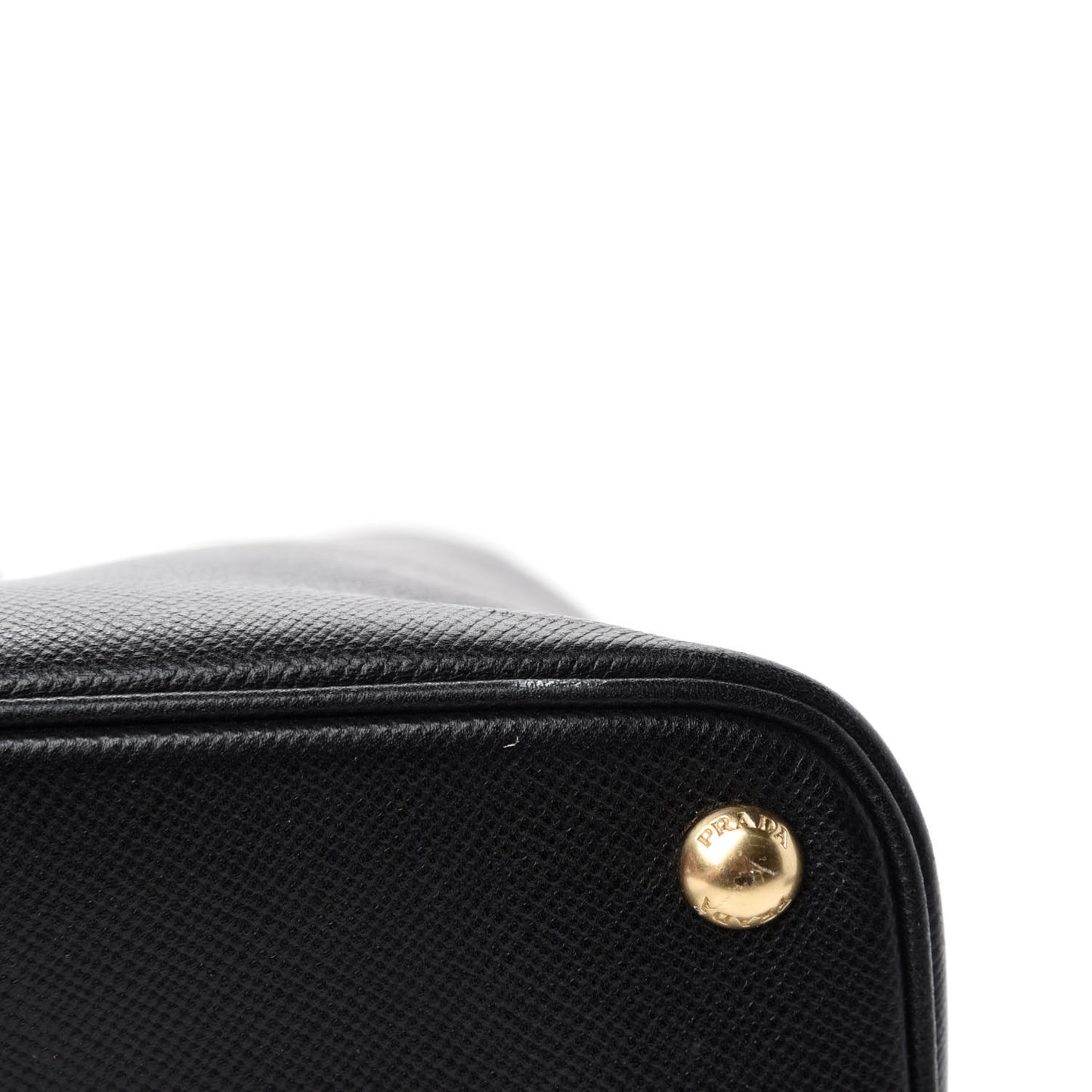 Saffiano Cuir Open Promenade Tote Black