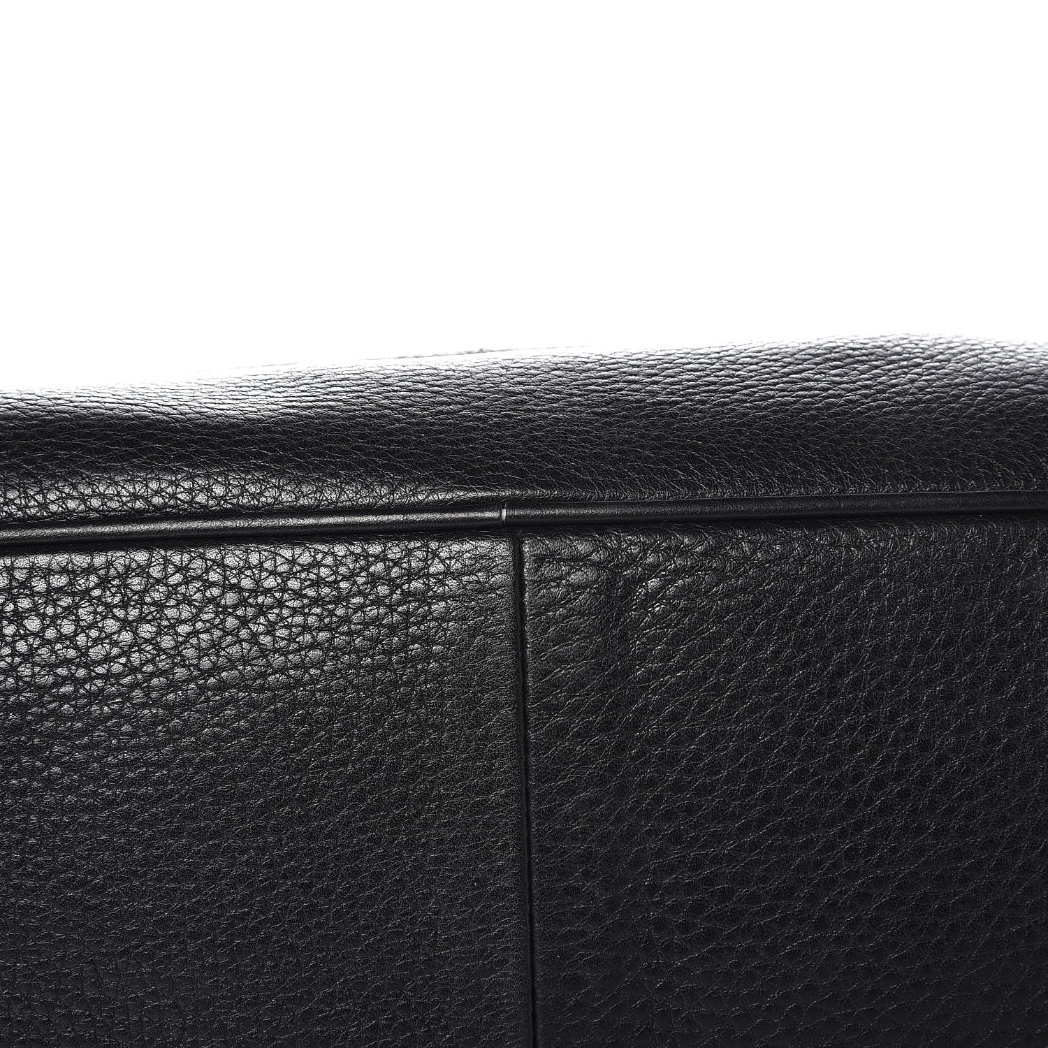 Gucci Pebbled Calfskin Medium Soho Bowler Black 10 of 12