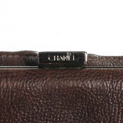 Chanel Leather CC Wallet Brown 9 of 9