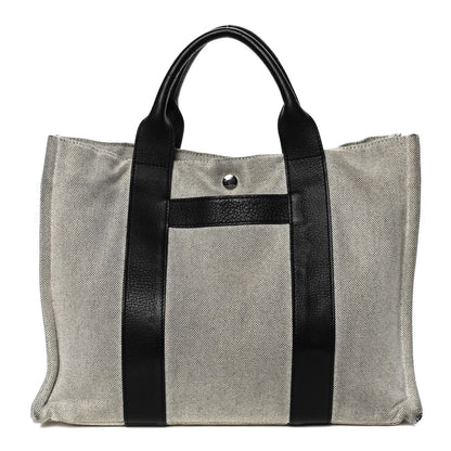 Hermes Buffle Skipper Toile Tote Black 1 of 8