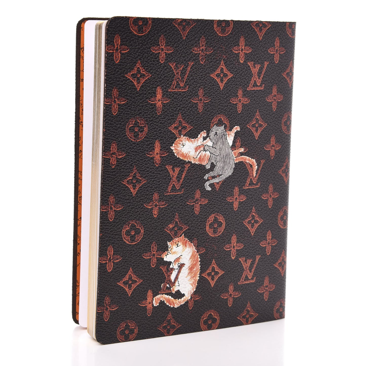 Catogram Clemence Notebook MM Marron
