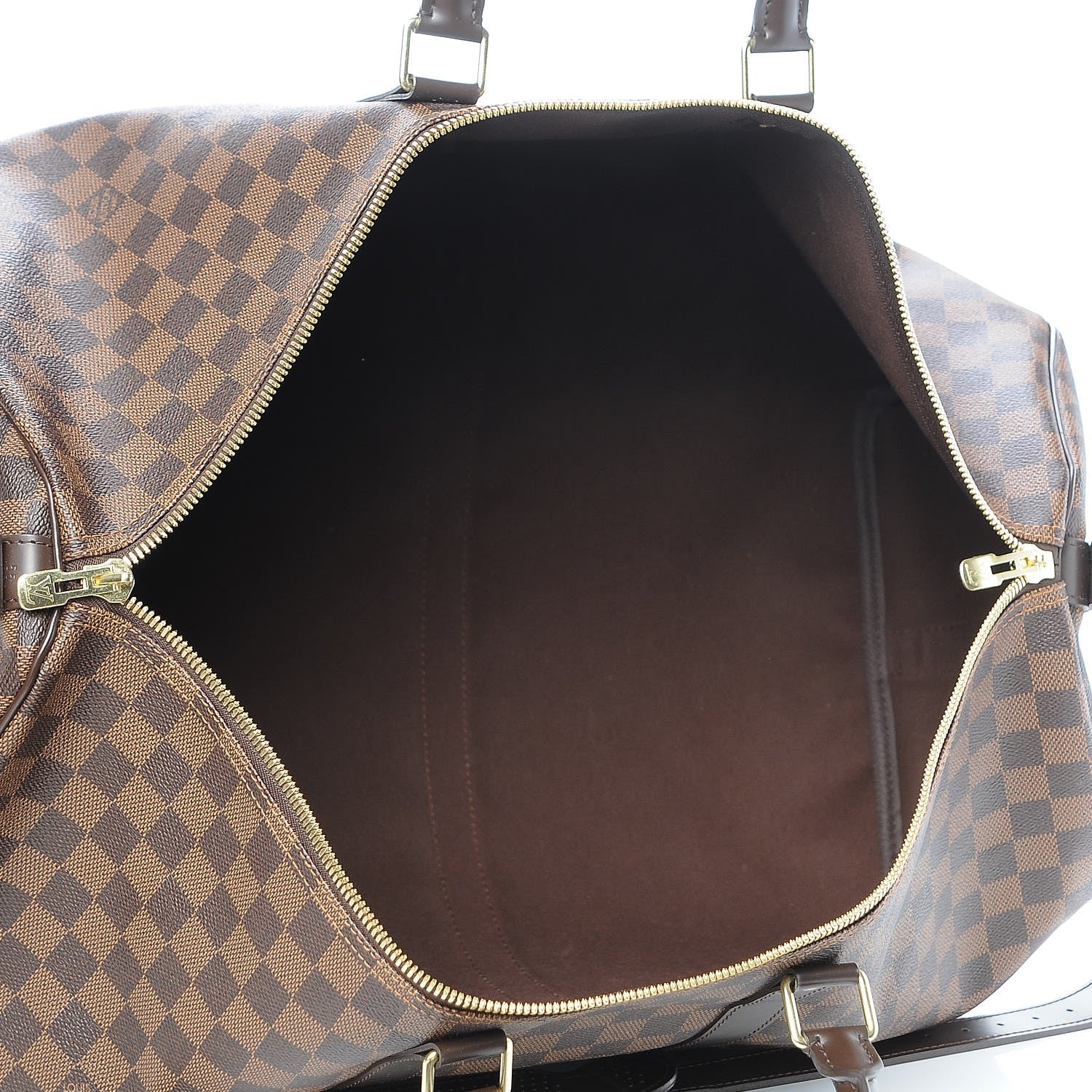 Louis Vuitton Damier Ebene Keepall Bandouliere 55 6 of 8