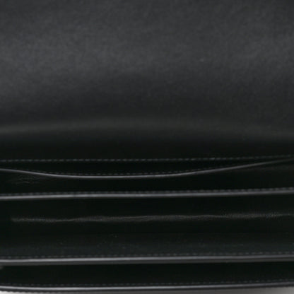 Saint Laurent Coated Bark Calfskin Medium Monogram Sunset Black 5 of 10