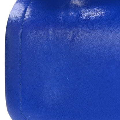 Chanel Lambskin Quilted Medium Double Flap Blue 14 of 15