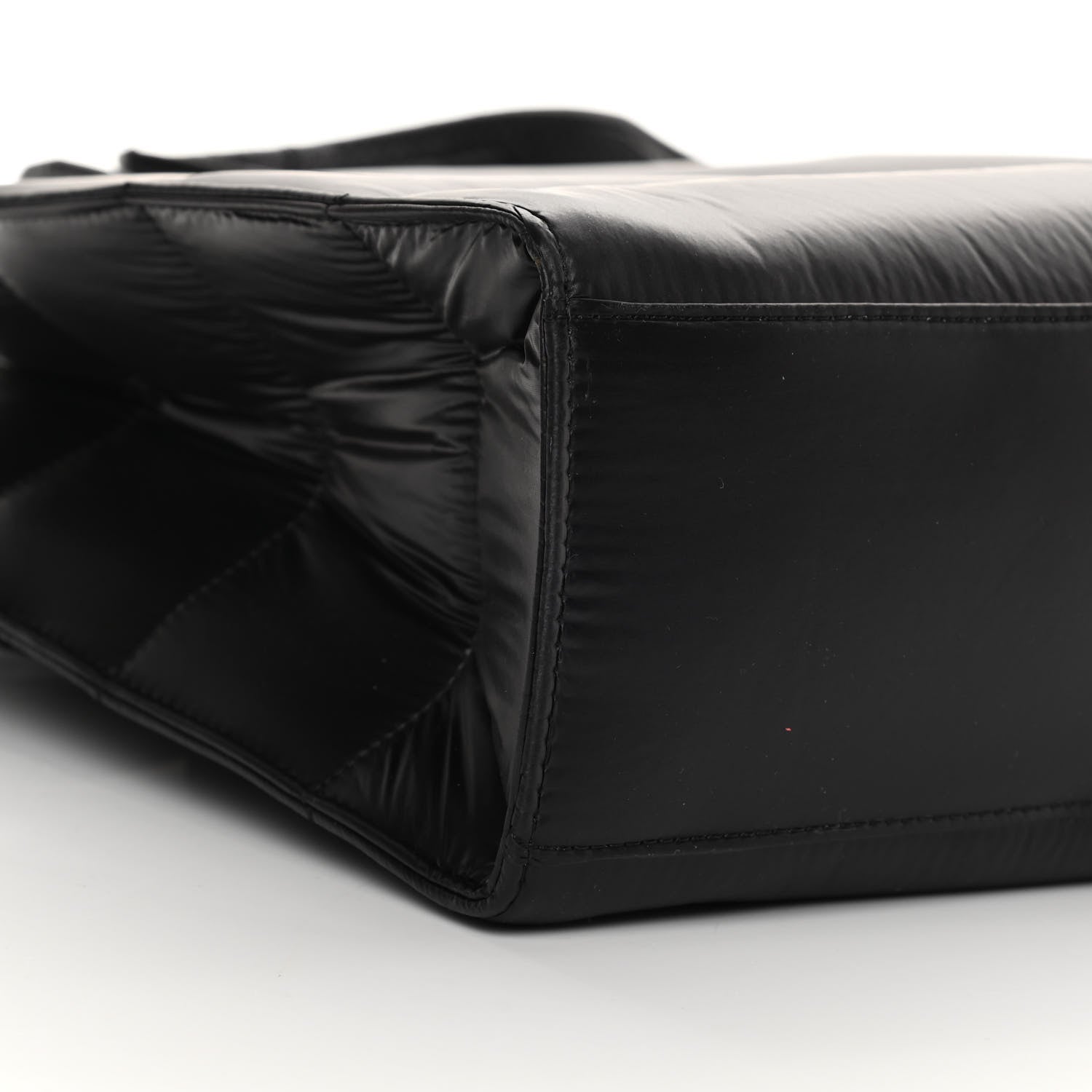 Telfar Nylon Medium Puff Shopping Bag Black 9 of 12