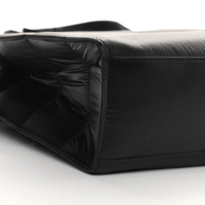 Telfar Nylon Medium Puff Shopping Bag Black 9 of 12