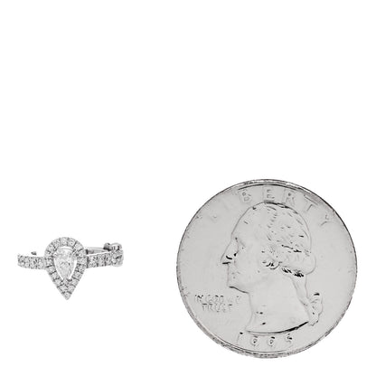 Messika 18K White Gold Diamond My Twin Mono Middle Pear Clip Earring 2 of 4