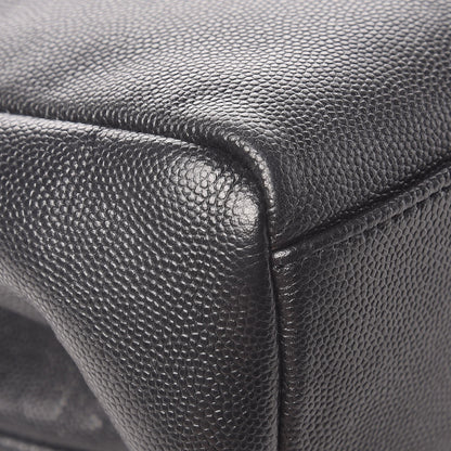 Saint Laurent Grain De Poudre Medium West Hollywood Monogram Fold-Over Black 11 of 12