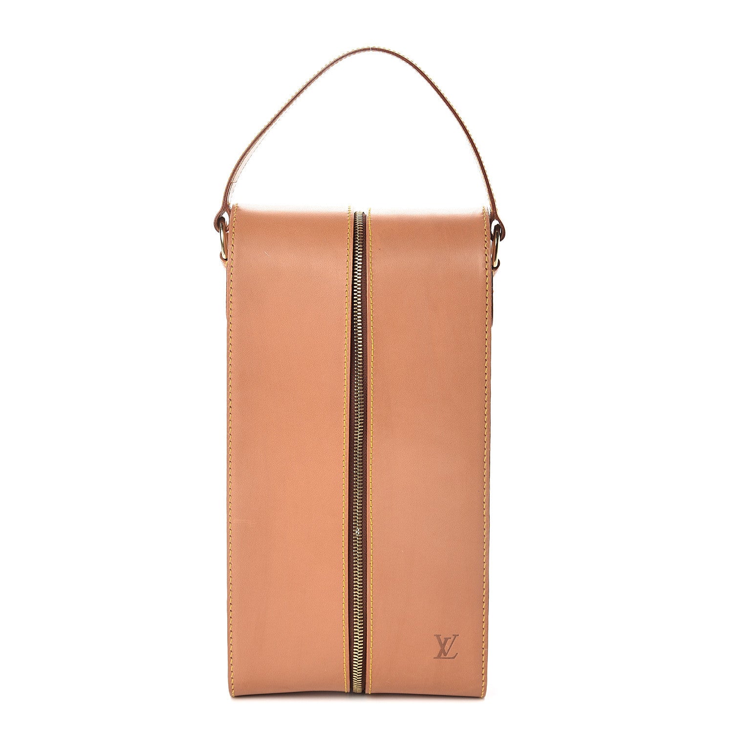 Louis Vuitton Vachetta Porte-Bouteilles Bottle Carrier 1 of 8