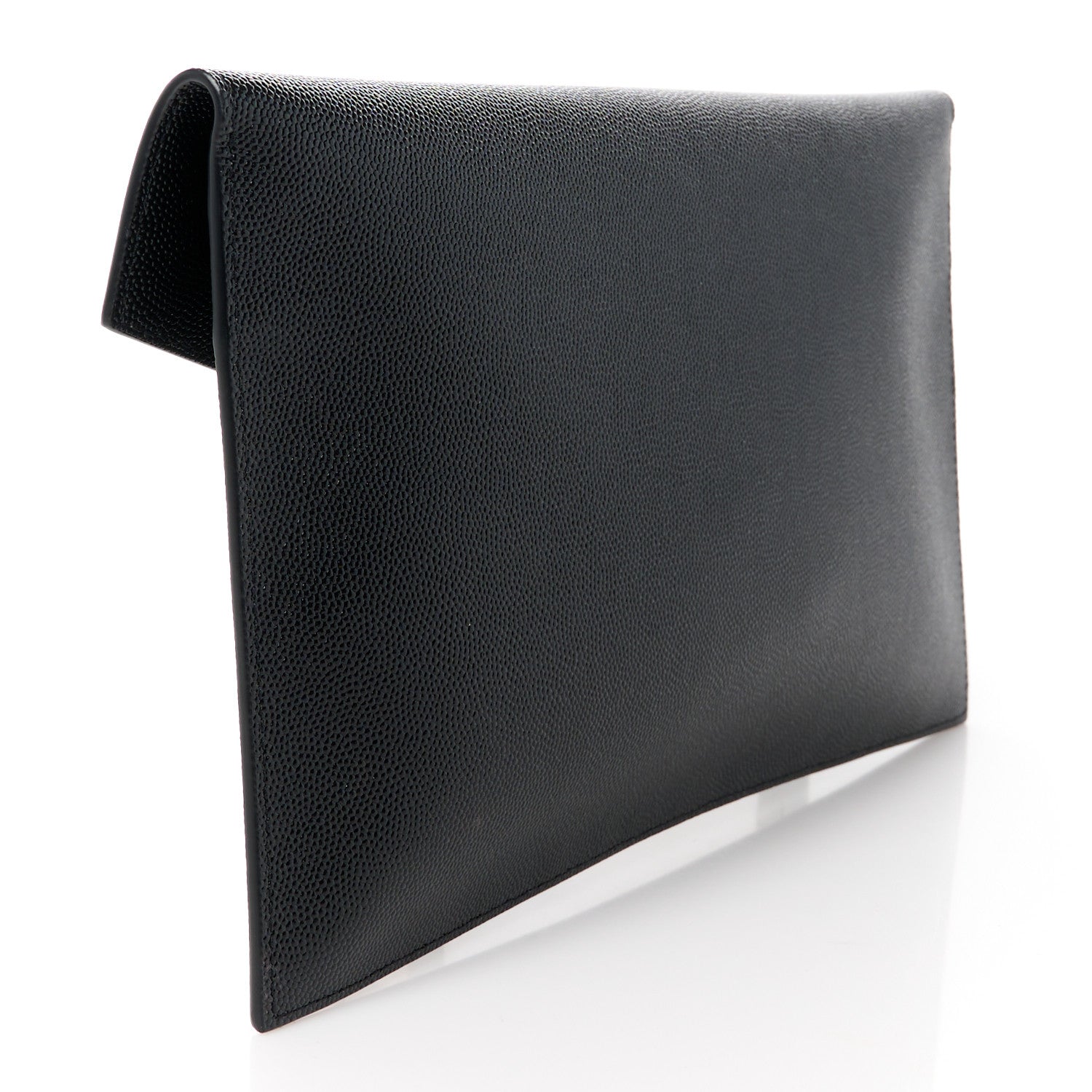Saint Laurent Grain De Poudre Uptown Pouch Black 3 of 10