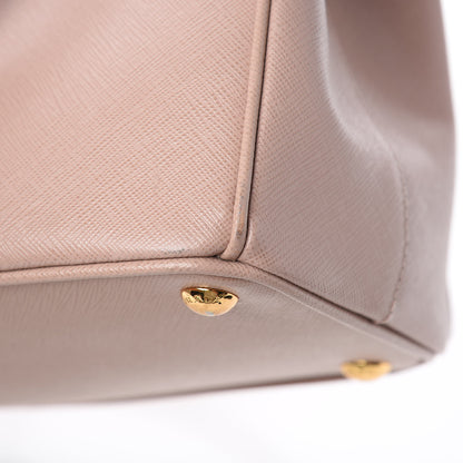 Prada Saffiano Small Galleria Double Zip Tote Cammeo 12 of 14