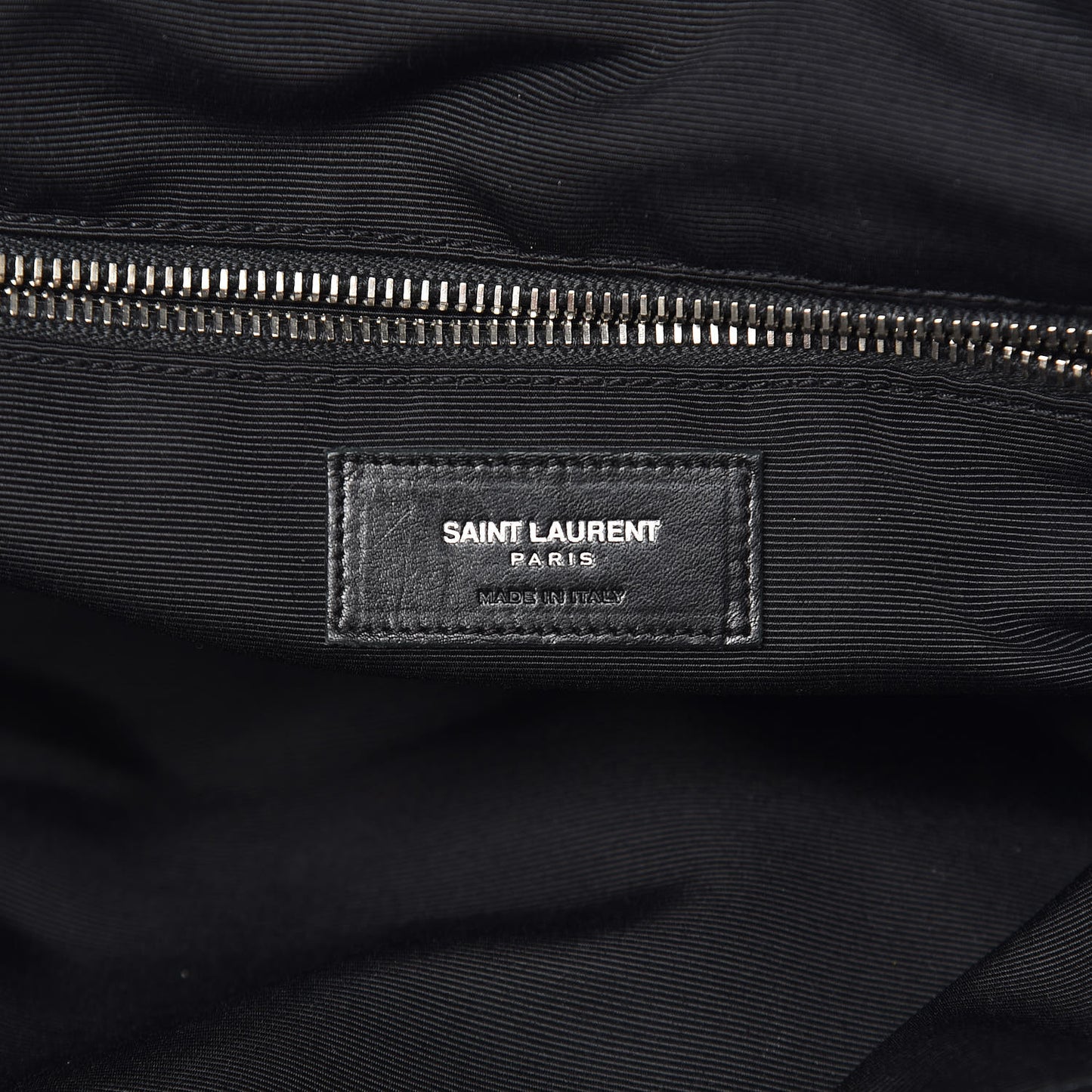 Smooth Calfskin Roc Sack Backpack Black