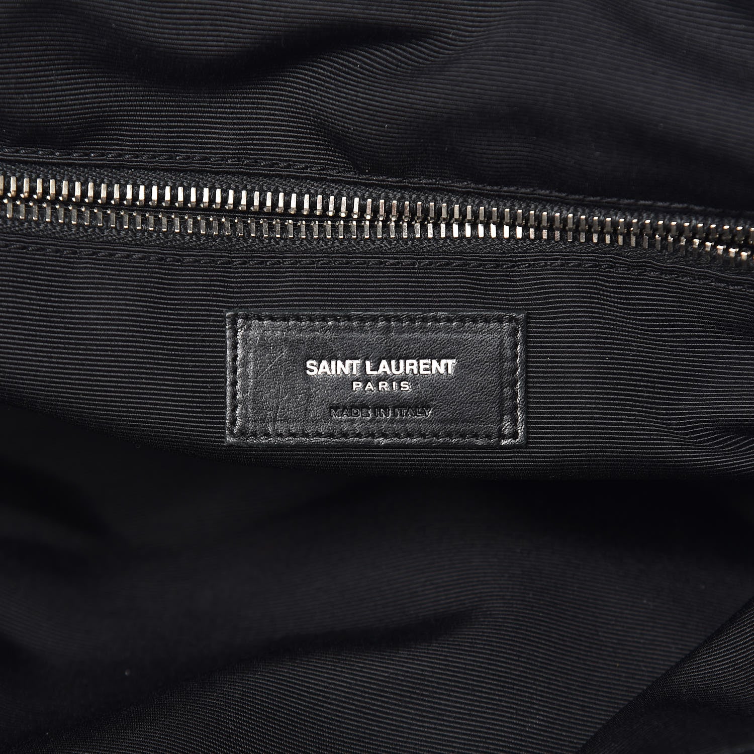 Saint Laurent Smooth Calfskin Roc Sack Backpack Black 6 of 17