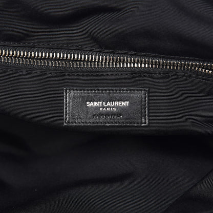 Saint Laurent Smooth Calfskin Roc Sack Backpack Black 6 of 17