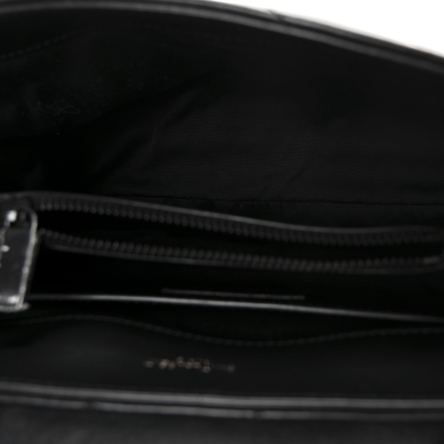 Saint Laurent Calfskin Y Quilted Monogram Monochrome Small Loulou Chain Satchel Black 5 of 10