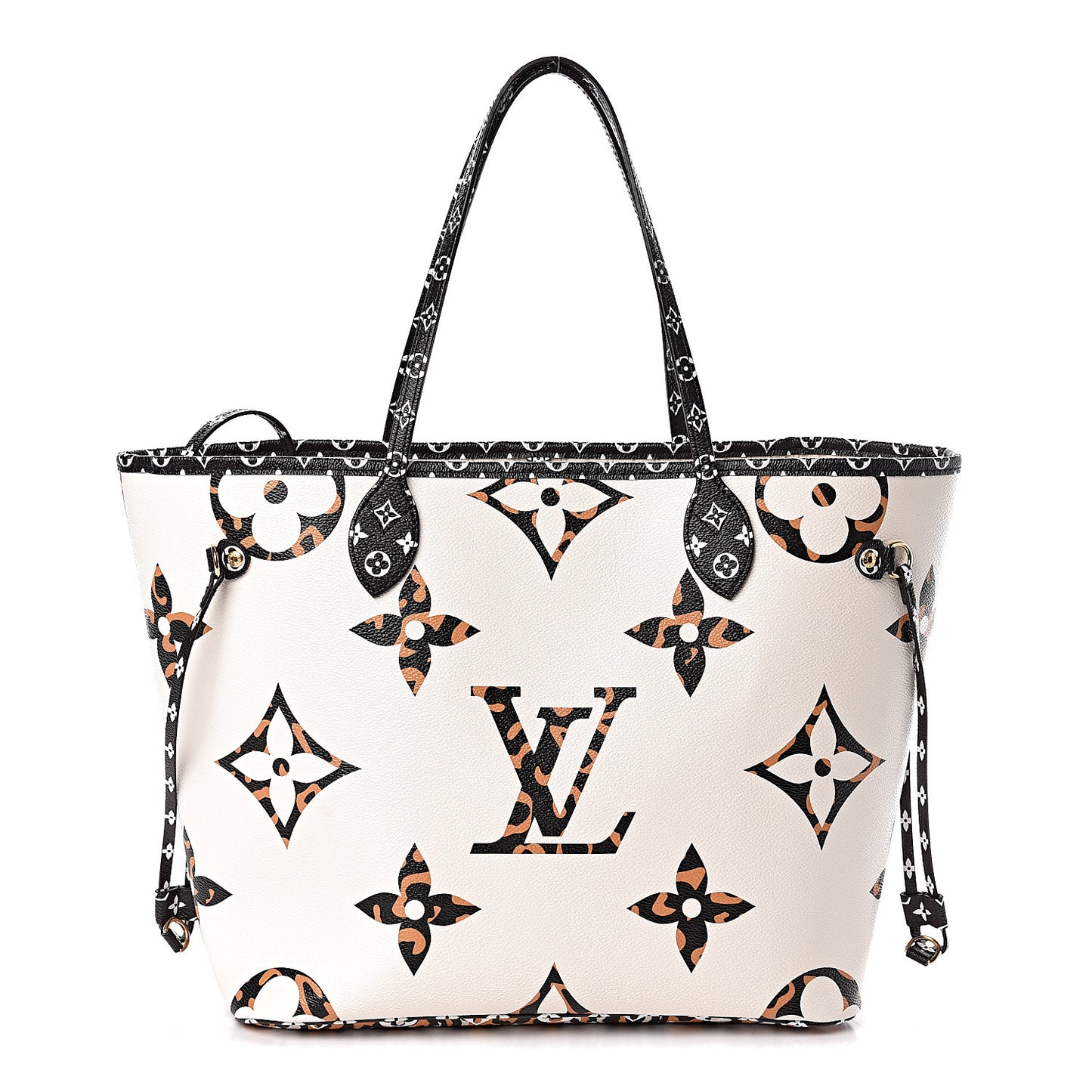 Monogram Giant Jungle Neverfull MM Ivory
