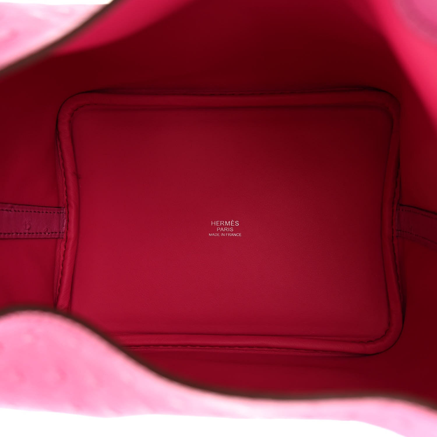 Hermes Ostrich Picotin Lock 18 Rose Tyrien 5 of 11