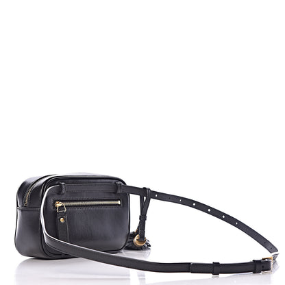 Saint Laurent Calfskin Matelasse Monogram Lou Belt Bag Black 3 of 9