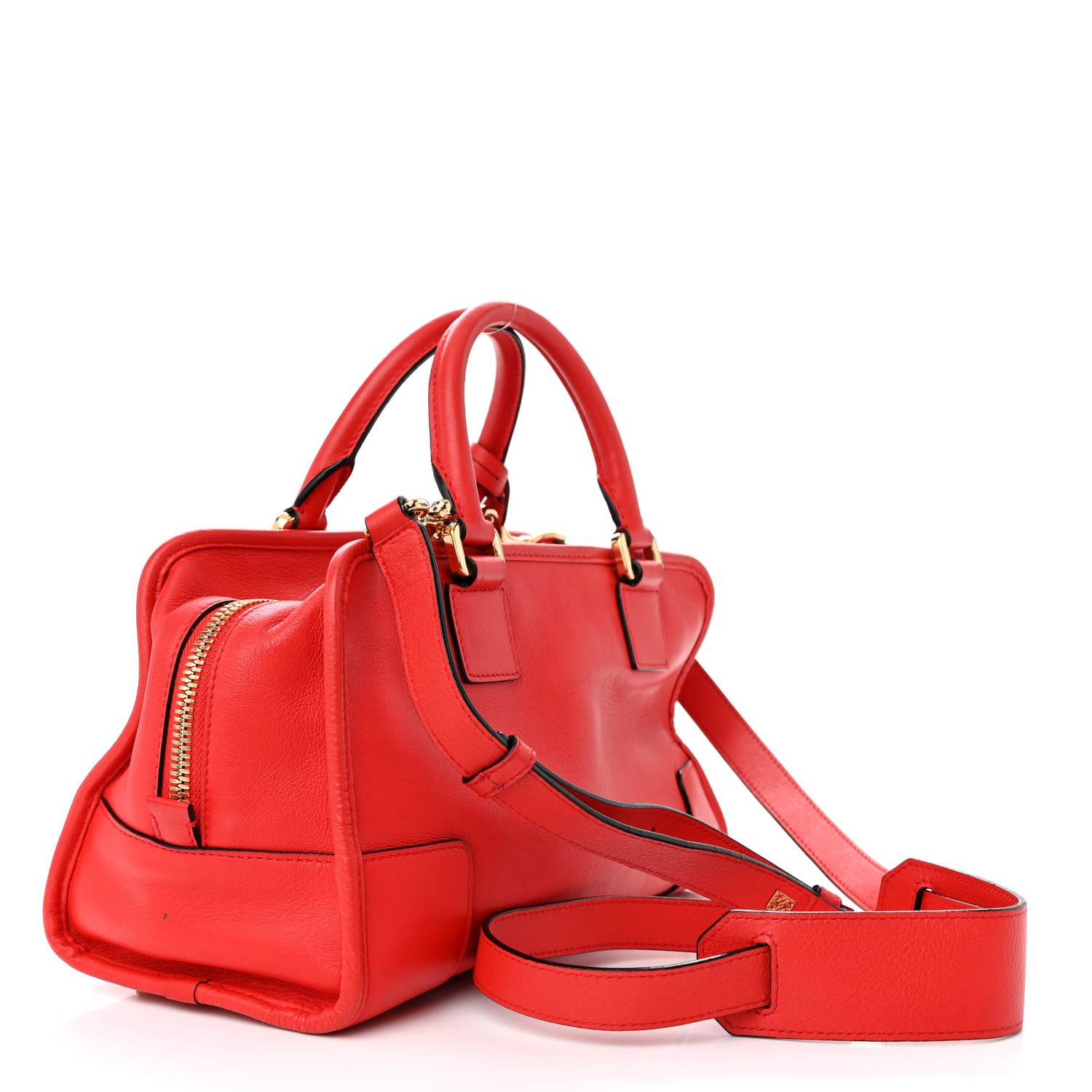 Loewe Calfskin Amazona 28 Primary Red 3 of 14