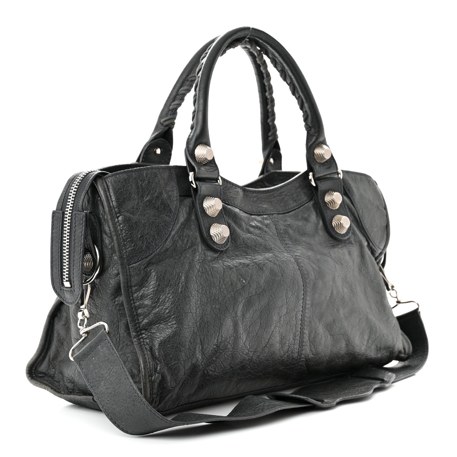 Balenciaga Agneau Giant 21 Silver Hardware Part Time Anthracite 3 of 15
