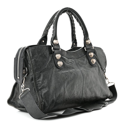 Balenciaga Agneau Giant 21 Silver Hardware Part Time Anthracite 3 of 15