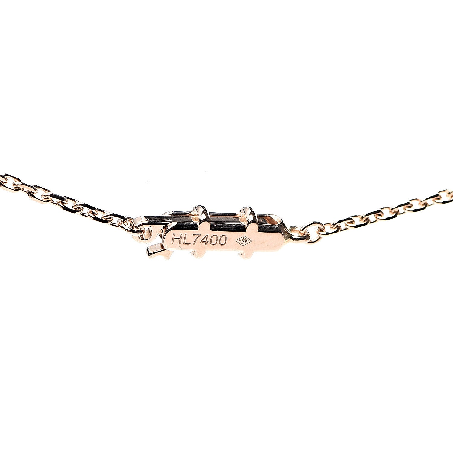 Cartier 18K Pink Gold Medium Hearts and Symbols Necklace 4 of 5