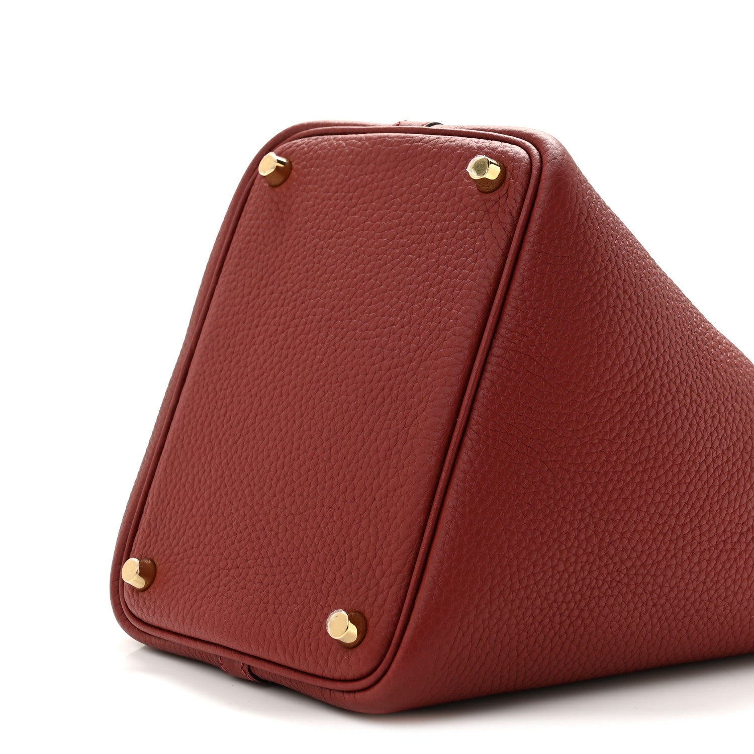 Hermes Taurillon Clemence Picotin Lock 18 PM Rouge H 10 of 11