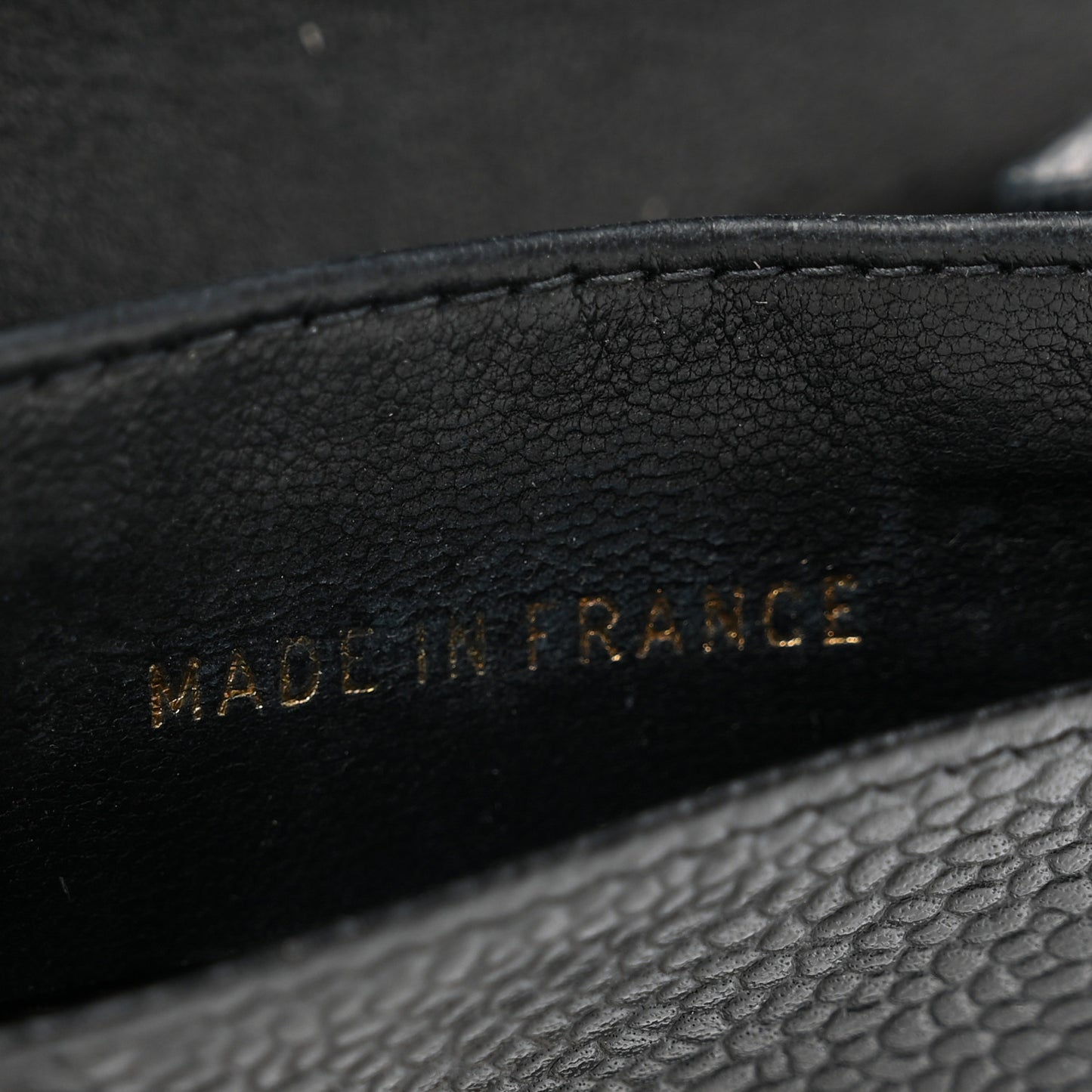 Caviar Timeless CC Flap Wallet Black