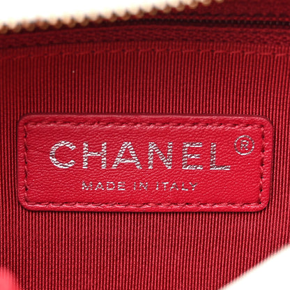 Chanel Aged Calfskin Quilted Small Gabrielle Hobo Black White 6 of 14