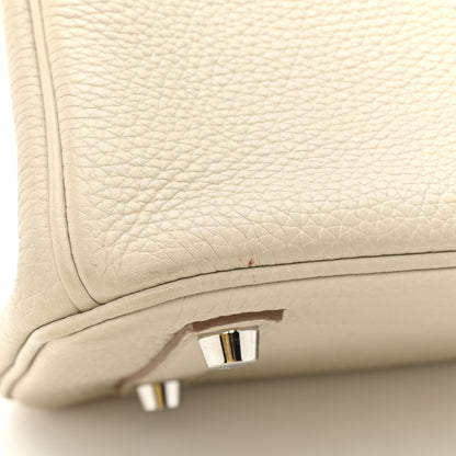 Hermes Taurillon Clemence Birkin 30 Beton 9 of 14