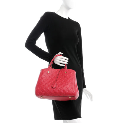 Louis Vuitton Empreinte Montaigne MM Dahlia 3 of 7