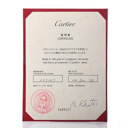 Cartier 18K White Gold 6 Diamond LOVE Bracelet 16 5 of 5
