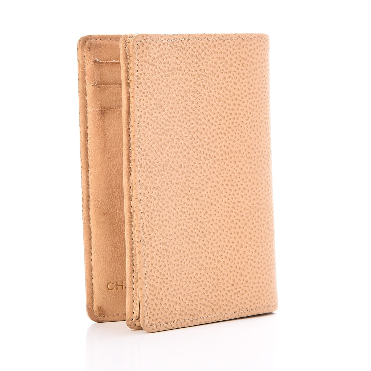 Caviar CC Timeless Card Holder Beige