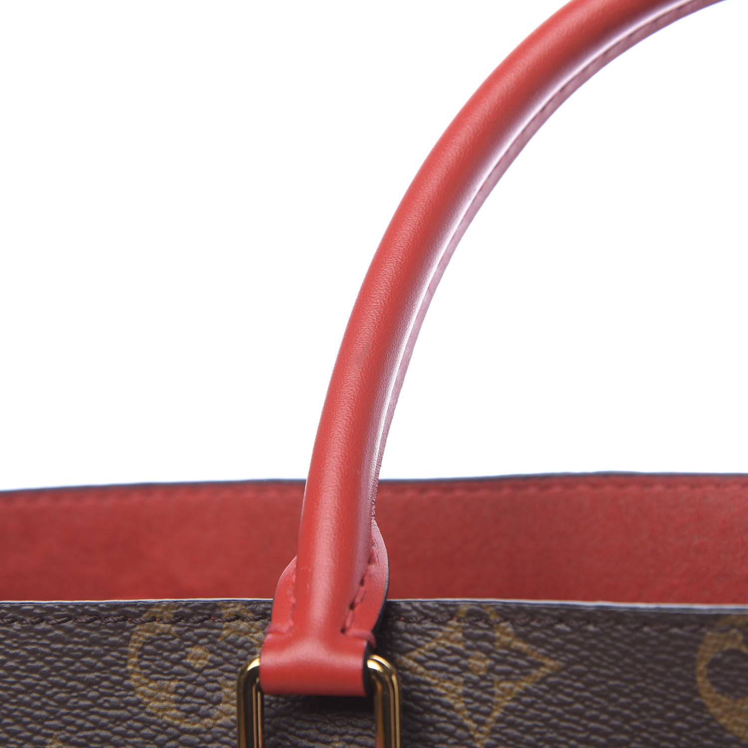 Louis Vuitton Monogram Flower Tote Coquelicot 9 of 15