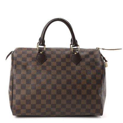Louis Vuitton Damier Ebene Speedy 30 1 of 10