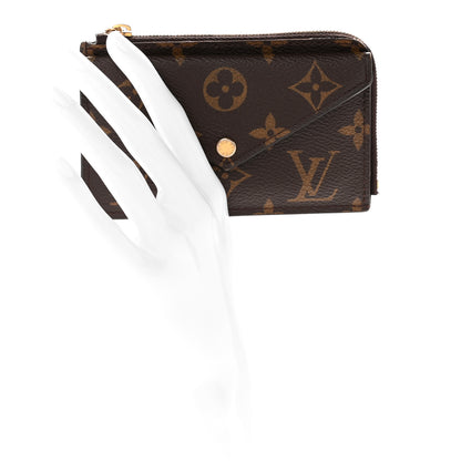 Louis Vuitton Monogram Recto Verso Card Holder Black 2 of 7