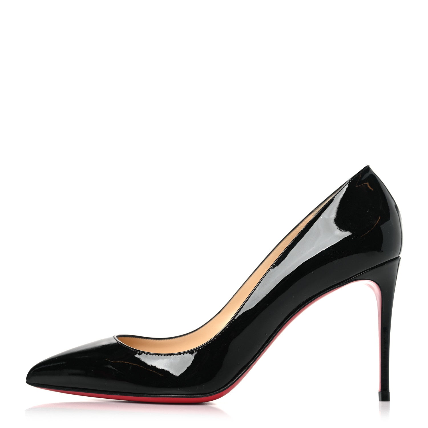 Christian Louboutin Patent Pigalle 85 Pumps 39.5 Black 1 of 9