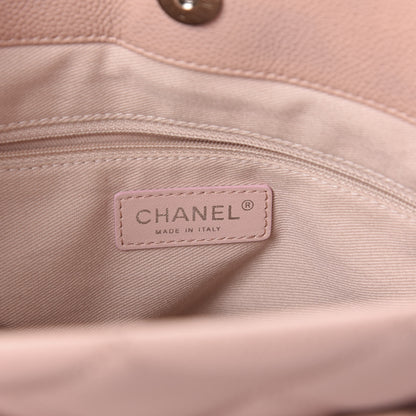 Chanel Caviar Quilted Timeless CC Soft Tote Pink 6 of 10