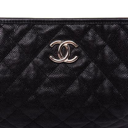 Chanel Caviar Quilted French Riviera Hobo Black 11 of 11