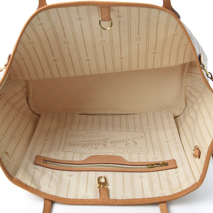 Louis Vuitton Damier Azur Neverfull MM 4 of 10