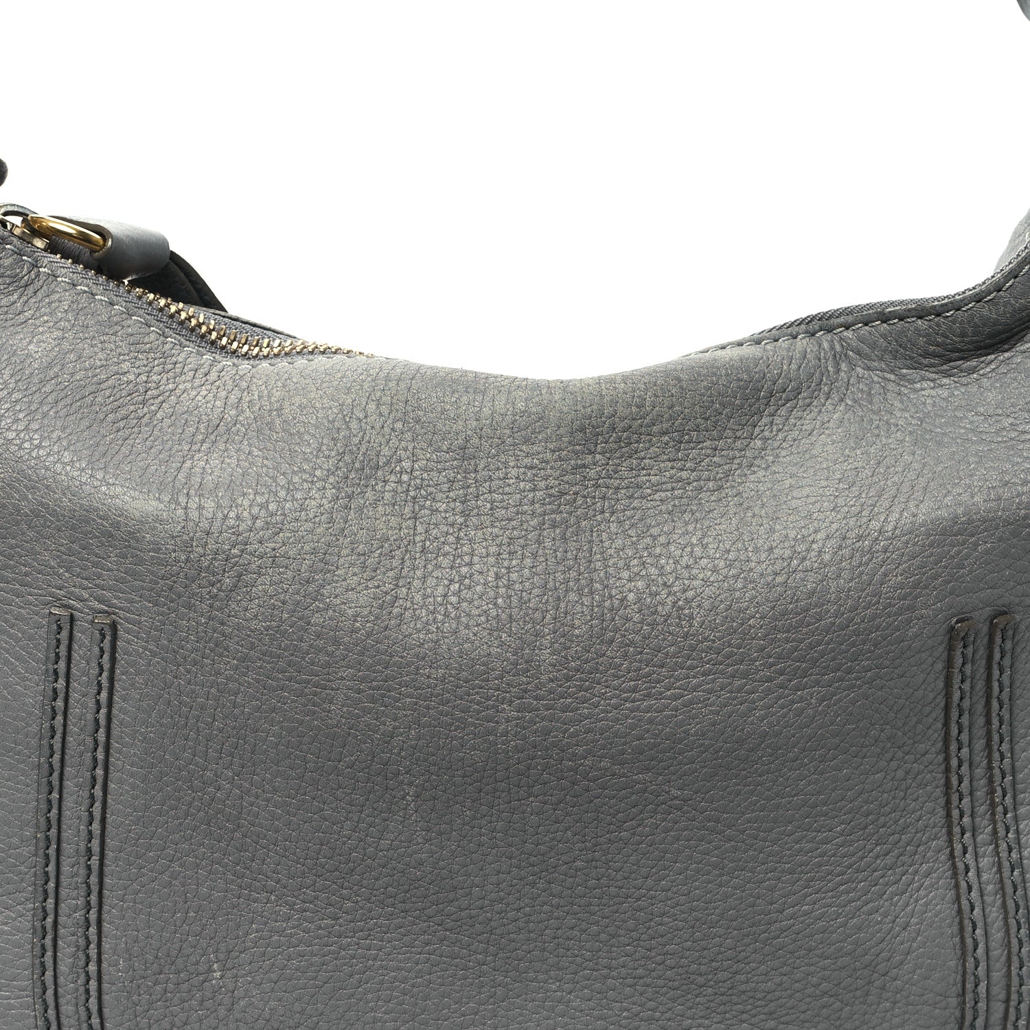 Chloe Calfskin Large Marcie Hobo Stone 7 of 15