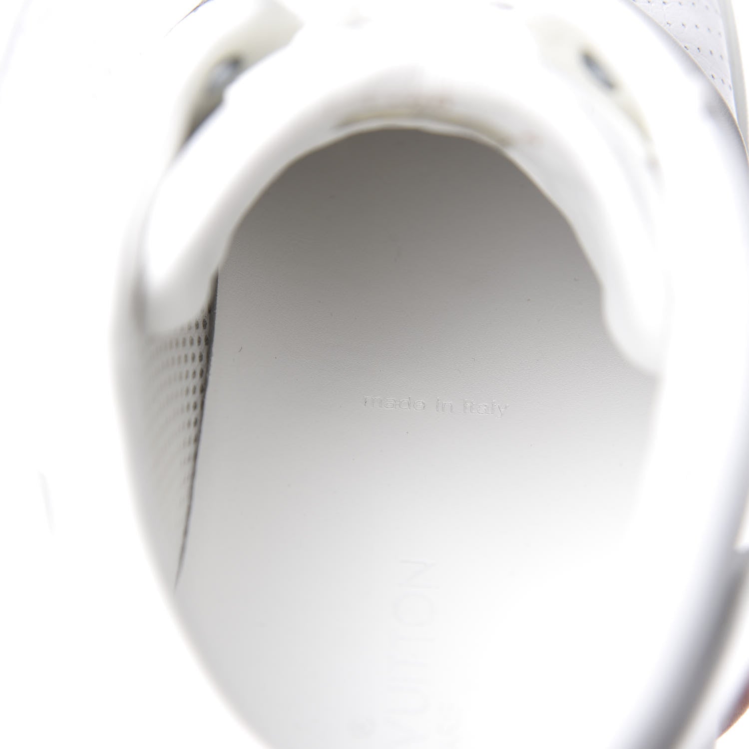 Louis Vuitton Calfskin Perforated Acapulco Sneakers 8 White 8 of 13