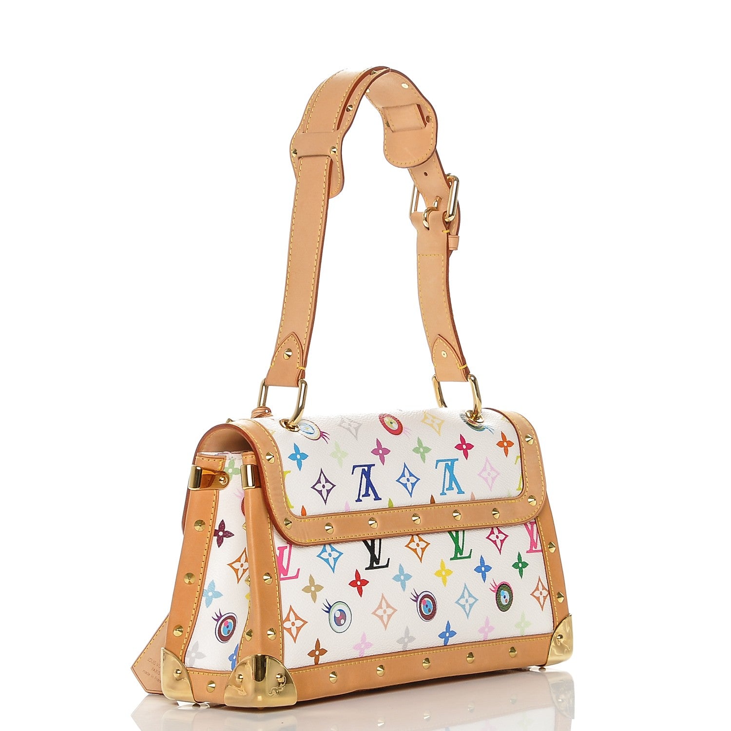 Louis Vuitton Monogram Multicolor Eye Need You Bag White 3 of 6